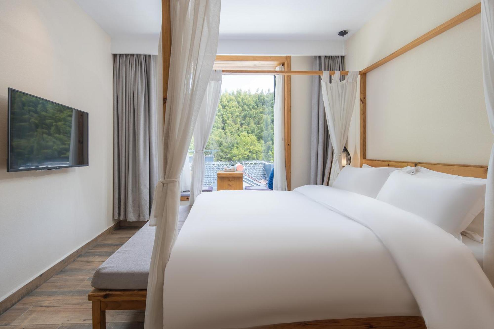 SONGE Wei Boutique Hotel  Monts Huang Extérieur photo